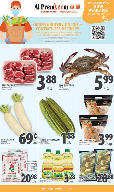 Al Premium Food Mart (Mississauga) Flyer November 4 to 11