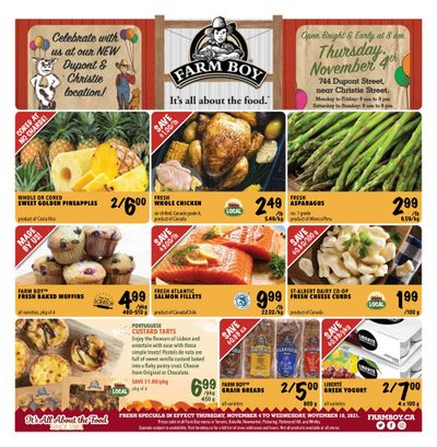 Farm Boy Flyer November 4 to 10