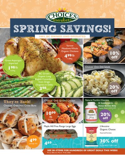 Choices Market Flyer March 19 to 25