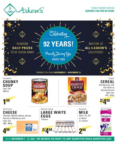 Askews Foods Flyer November 7 to 13