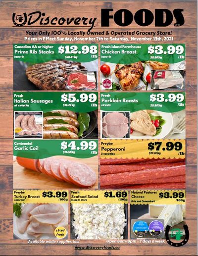 Discovery Foods Flyer November 7 to 13