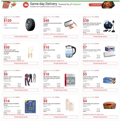 Costco (ON & Atlantic Canada) Weekly Savings November 8 to 21