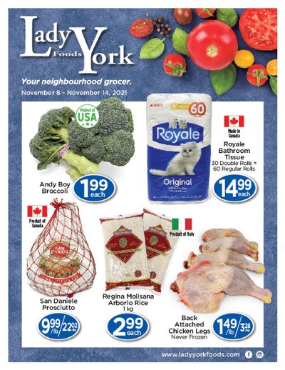 Lady York Foods Flyer November 8 to 14