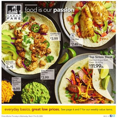 Urban Fare Flyer March 19 to 25