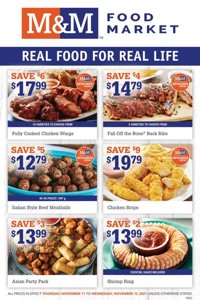 M&M Food Market (AB, BC, NWT, Yukon, NL) Flyer November 11 to 17