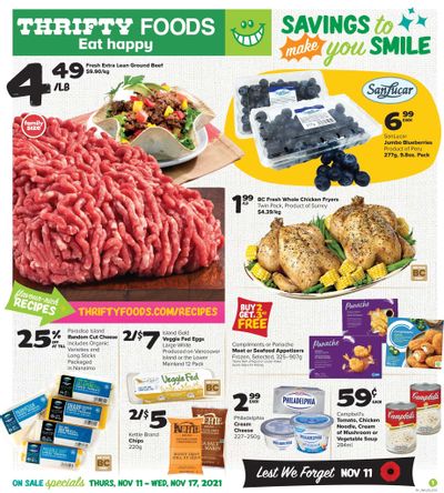 Thrifty Foods Flyer November 11 to 17