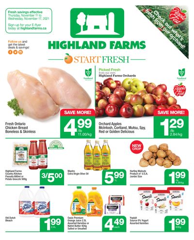 Highland Farms Flyer November 11 to 17