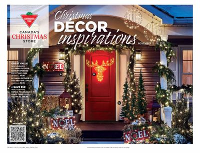 Canadian Tire Christmas Decor Inspirations November 12 to 18, 2021