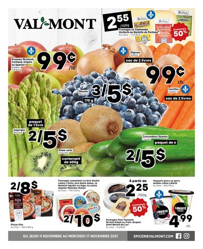 Val-Mont Flyer November 11 to 17