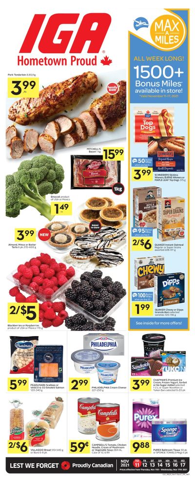 IGA (AB) Flyer November 11 to 17