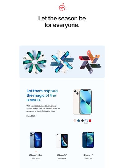 Apple Holiday Gift Guide 2021
