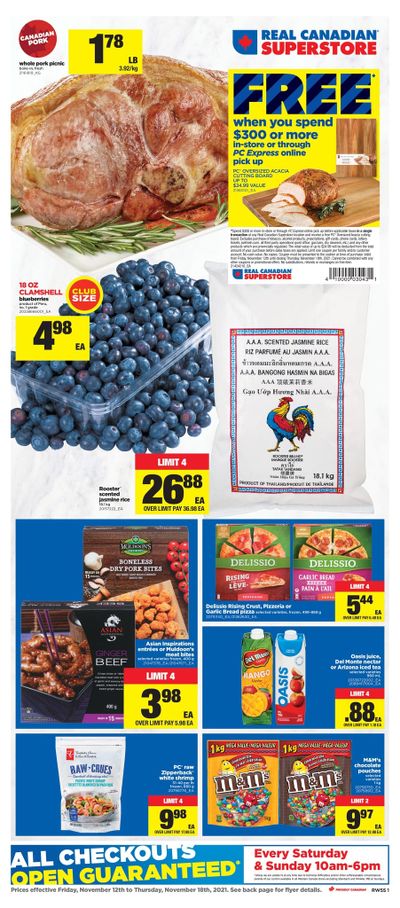Real Canadian Superstore (West) Flyer November 12 to 18