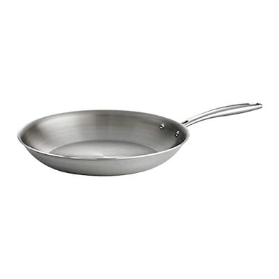 Tramontina Stainless Steel 80116/007DS Gourmet Induction-Ready Tri-Ply Clad Fry Pan, 12-Inch, NSF-Certified $69.97 (Reg $126.92)