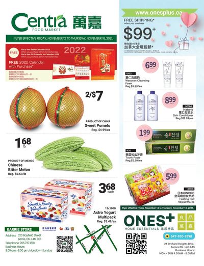 Centra Foods (Barrie) Flyer November 12 to 18