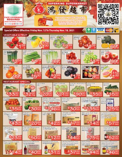 Superking Supermarket (North York) Flyer November 12 to 18