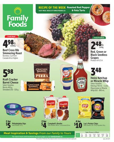 Family Foods Flyer November 12 to 18
