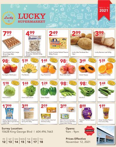 Lucky Supermarket (Surrey) November 12 to 18