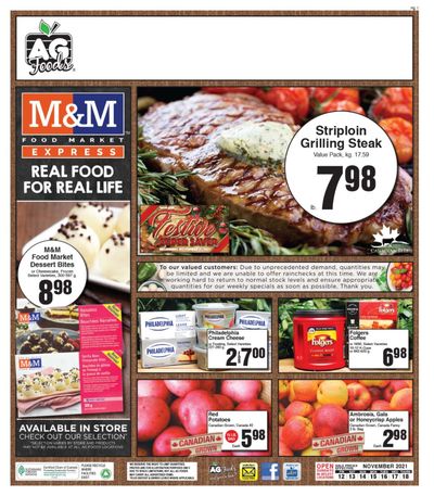 AG Foods Flyer November 12 to 18