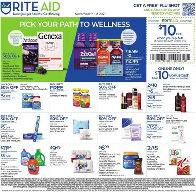 RITE AID Weekly Ad Flyer November 13 to November 20