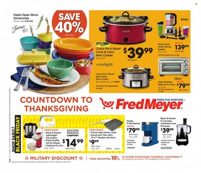 Fred Meyer Weekly Ad Flyer November 13 to November 20