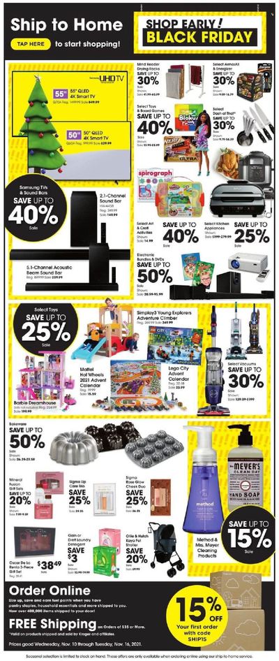 Fry’s (AZ) Weekly Ad Flyer November 13 to November 20