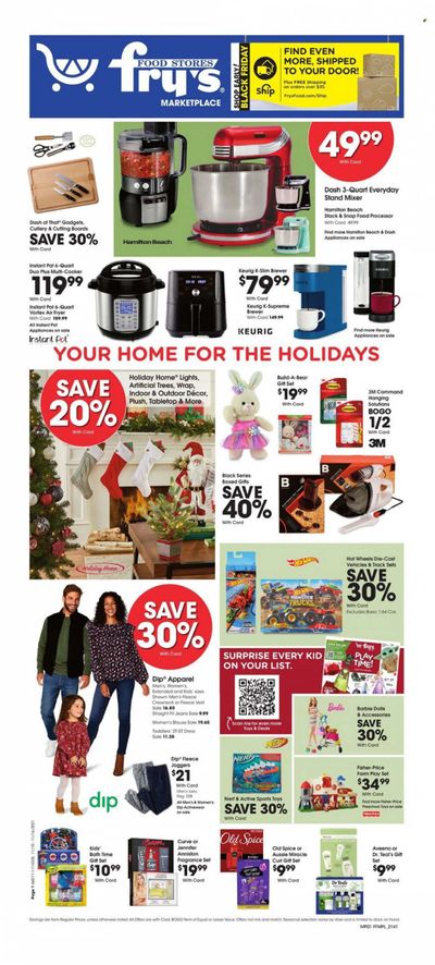 Fry’s (AZ) Weekly Ad Flyer November 13 to November 20