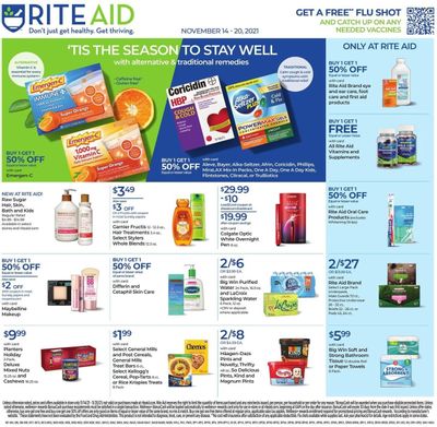 RITE AID Weekly Ad Flyer November 13 to November 20