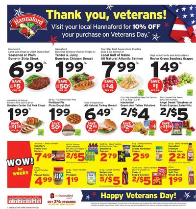 Hannaford (NH) Weekly Ad Flyer November 13 to November 20
