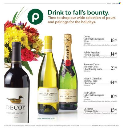 Publix (AL, FL, GA, NC, SC, TN) Weekly Ad Flyer November 13 to November 20