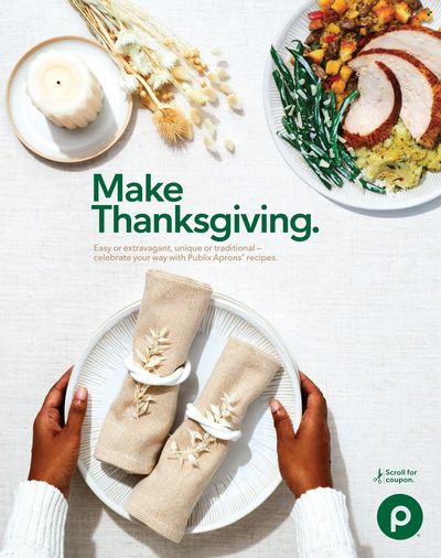 Publix (AL, FL, GA, NC, SC, TN) Weekly Ad Flyer November 13 to November 20