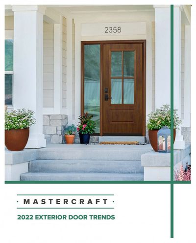 Menards MASTERCRAFT 2022 EXTERIOR DOOR TRENDS Weekly Ad Flyer Specials November 1 to September 30, 2022