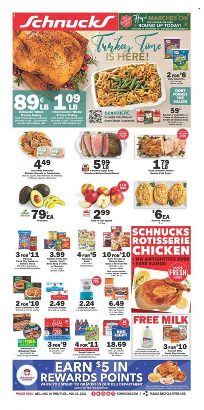 Schnucks (IA, IL, IN, MO) Weekly Ad Flyer November 13 to November 20