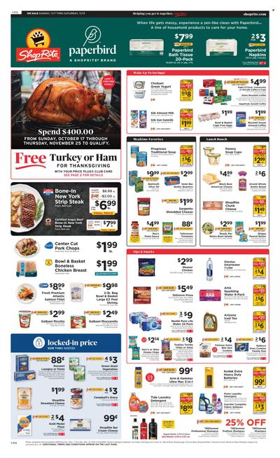 ShopRite (CT, DE, MD, NJ, NY, PA) Weekly Ad Flyer November 14 to November 21