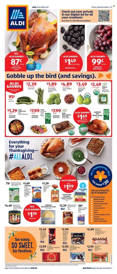 ALDI (KY, OH, WV) Weekly Ad Flyer November 14 to November 21