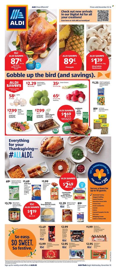 ALDI (CA) Weekly Ad Flyer November 14 to November 21
