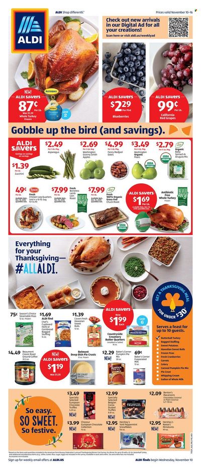ALDI (IA) Weekly Ad Flyer November 14 to November 21