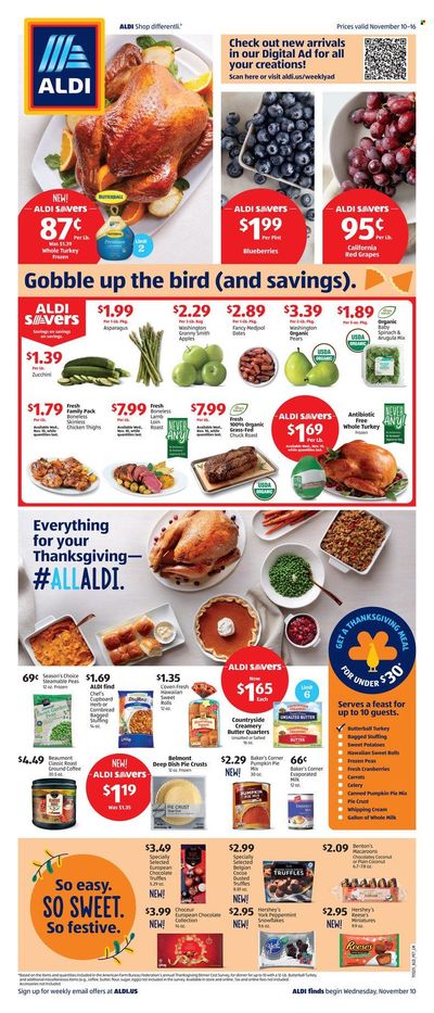 ALDI (KS, NC, VA) Weekly Ad Flyer November 14 to November 21