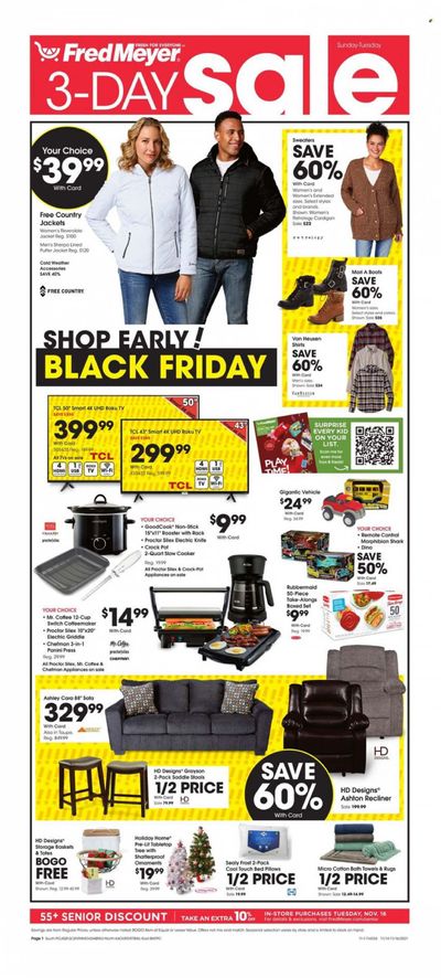 Fred Meyer Weekly Ad Flyer November 15 to November 22