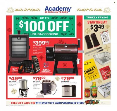 Academy Sports (AL, AR, GA, LA, MO, NC, SC, TN, TX) Weekly Ad Flyer November 15 to November 22