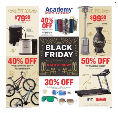 Academy Sports (AL, AR, GA, LA, MO, NC, SC, TN, TX) Weekly Ad Flyer November 15 to November 22