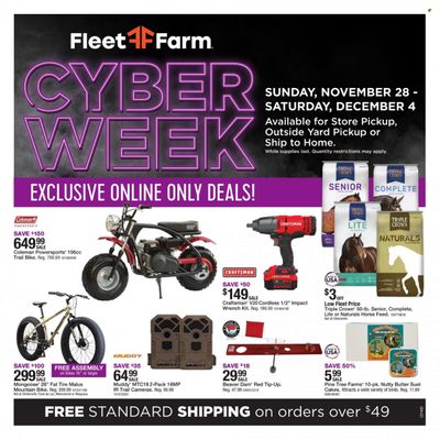 Fleet Farm (IA, MN, ND, WI) Weekly Ad Flyer November 15 to November 22
