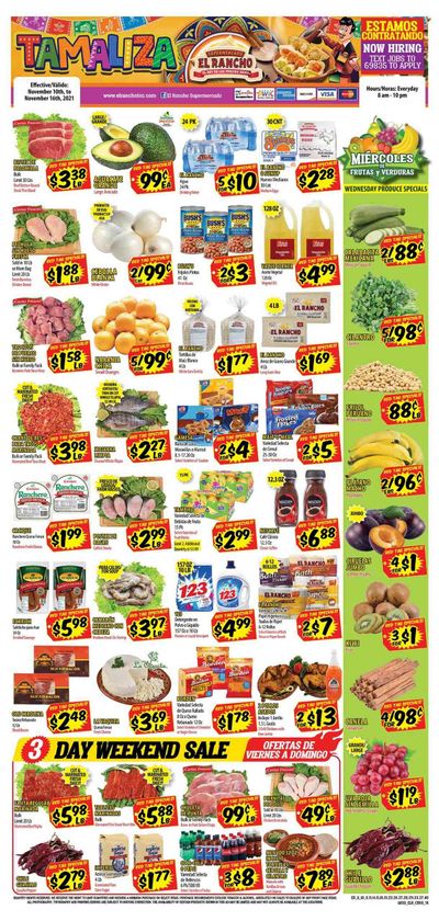 El Rancho (TX) Weekly Ad Flyer November 15 to November 22