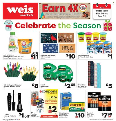 Weis (MD, NY, PA) Weekly Ad Flyer November 16 to November 23