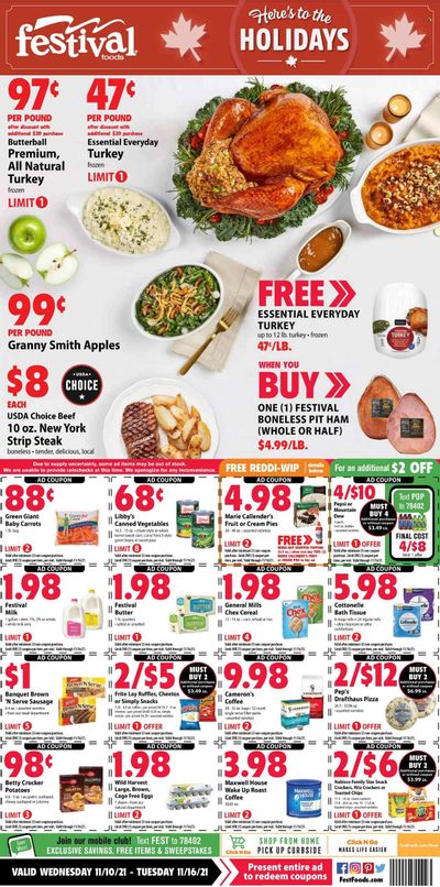 Festival Foods (WI) Weekly Ad Flyer November 16 to November 23