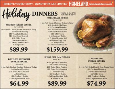 Homeland (OK, TX) Weekly Ad Flyer November 16 to November 23