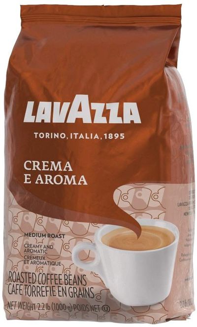 Lavazza Espresso Crema E Aroma Beans, 1000gm on Sale for $13.29 (Save $4.70) at Amazon Canada