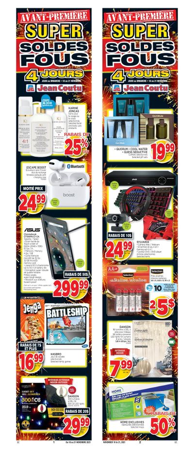 Jean Coutu (QC) Black Friday Flyer November 18 to 24