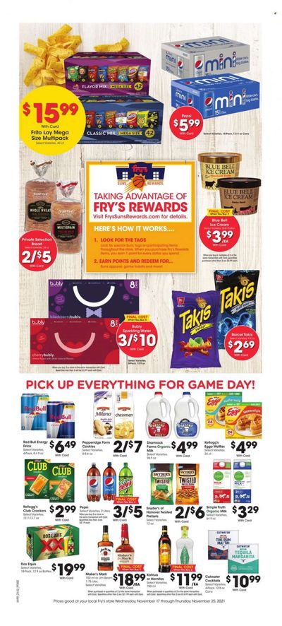 Fry’s (AZ) Weekly Ad Flyer November 16 to November 23 Fry’s (AZ) Weekly Ad Flyer November 16 to November 23