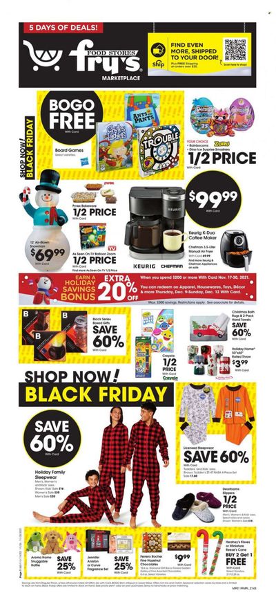 Fry’s (AZ) Weekly Ad Flyer November 16 to November 23