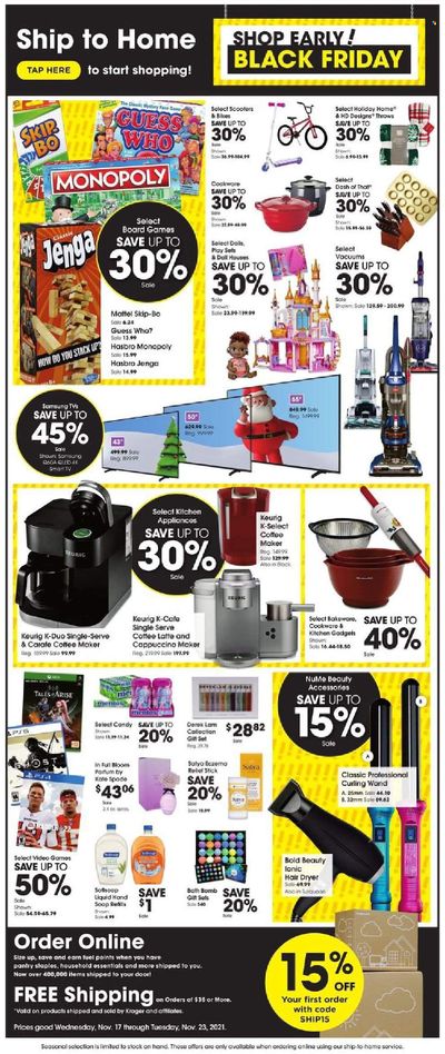 King Soopers (CO) Weekly Ad Flyer November 16 to November 23